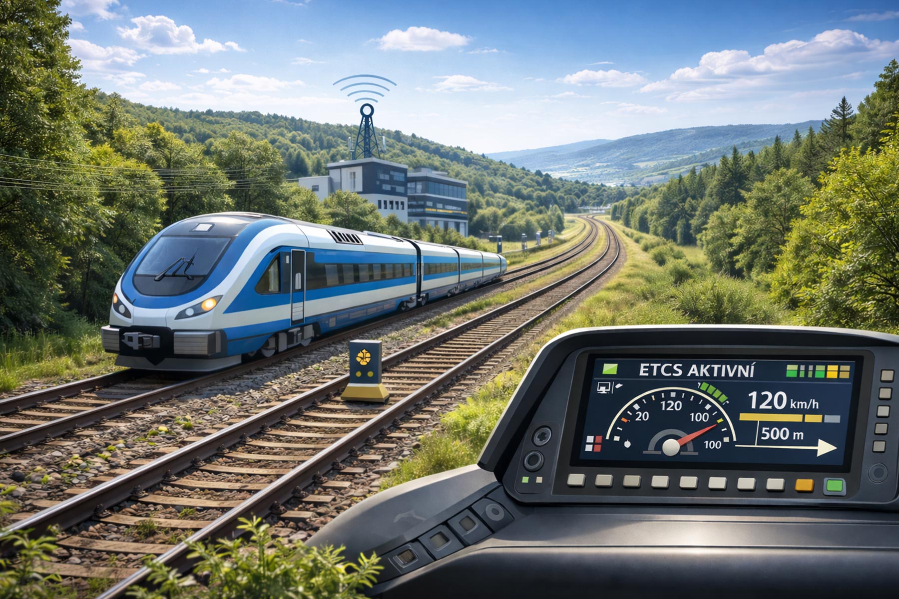 ETCS pro řízení vlaků a jejich bezpečnost